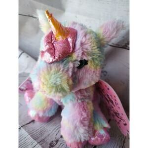 Barbie Pets Unicorn Doctor 12inch Rainbow Plush Pegasus With Animal Sounds Works
